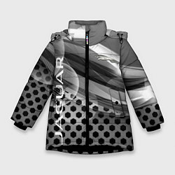 Куртка зимняя для девочки JAGUAR, цвет: 3D-черный