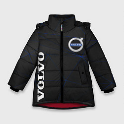 Куртка зимняя для девочки VOLVO, цвет: 3D-красный