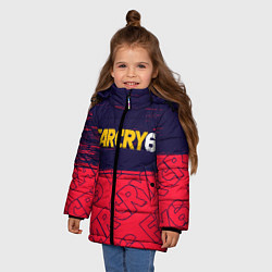 Куртка зимняя для девочки FAR CRY 6 ФАР КРАЙ 6, цвет: 3D-черный — фото 2