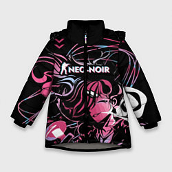Куртка зимняя для девочки Cs:go Neo-Noir cuberpunk Style киберпанк, цвет: 3D-светло-серый