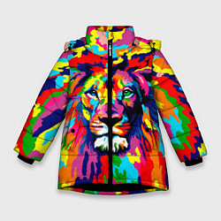 Зимняя куртка для девочки Лев Artistic Art