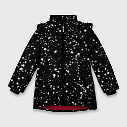 Куртка зимняя для девочки Snow, цвет: 3D-красный