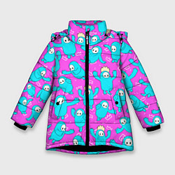Зимняя куртка для девочки Fall guys Pink