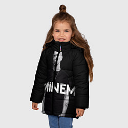 Куртка зимняя для девочки EMINEM, цвет: 3D-светло-серый — фото 2