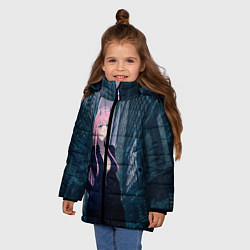 Куртка зимняя для девочки Zero Two, цвет: 3D-красный — фото 2