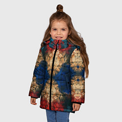 Куртка зимняя для девочки MAGNETIC, цвет: 3D-черный — фото 2