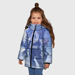 Куртка зимняя для девочки Destiny 2: Beyond Light, цвет: 3D-светло-серый — фото 2