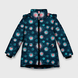 Зимняя куртка для девочки Ковид-19