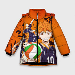 Зимняя куртка для девочки ВОЛЕЙБОЛ!! HAIKYUU!!