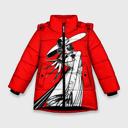 Куртка зимняя для девочки Resident Evil 8, цвет: 3D-черный