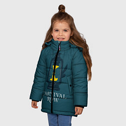 Куртка зимняя для девочки Карнивал Роу - Carnival Row, цвет: 3D-черный — фото 2