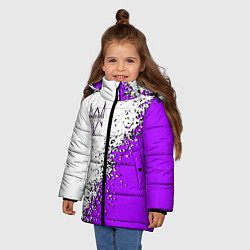 Куртка зимняя для девочки WATCH DOGS LEGION цвета 3D-черный — фото 2