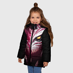 Куртка зимняя для девочки ИЧИГО БЛИЧ BLEACH, цвет: 3D-светло-серый — фото 2