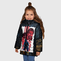 Куртка зимняя для девочки The Last of Us Joel&Ellie, цвет: 3D-черный — фото 2