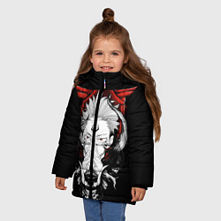 Куртка зимняя для девочки ЗАКЛИНАНИЕ ИТАДОРИ СУКУНА, цвет: 3D-черный — фото 2