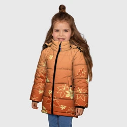 Куртка зимняя для девочки КАДЗУХА KAZUHA КРАСНЫЙ КЛЕН, цвет: 3D-красный — фото 2
