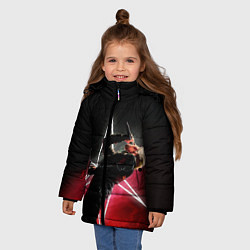 Куртка зимняя для девочки Oliver on live, цвет: 3D-светло-серый — фото 2
