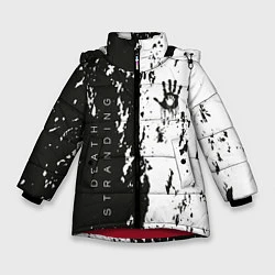 Зимняя куртка для девочки Death Stranding Black & White