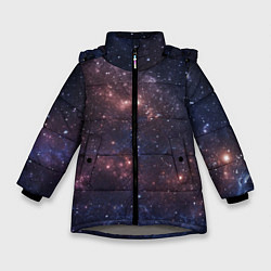 Куртка зимняя для девочки Аниме: Токийский гули, цвет: 3D-светло-серый