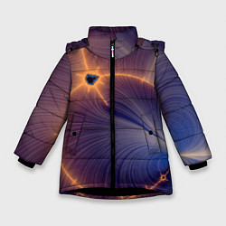 Зимняя куртка для девочки Black Hole Tribute design