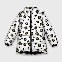 Зимняя куртка для девочки Пятна леопарда leopard spots