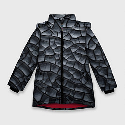 Куртка зимняя для девочки Fashion pattern 2022, цвет: 3D-красный