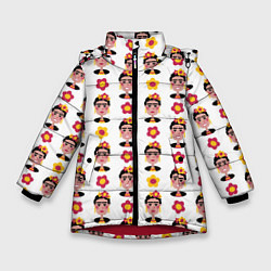 Зимняя куртка для девочки Фрида Кало, Frida Kahlo, мексиканская вечеринка, п