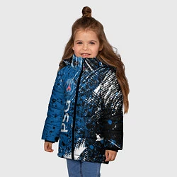 Куртка зимняя для девочки Псж краска, цвет: 3D-красный — фото 2