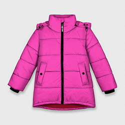 Куртка зимняя для девочки Яркий розовый из фильма Барби, цвет: 3D-красный