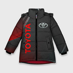 Зимняя куртка для девочки Тойота - Абстракция