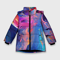 Зимняя куртка для девочки Splash of colors