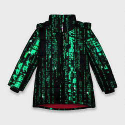 Зимняя куртка для девочки Программное кодирование