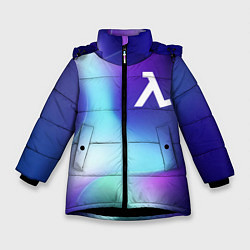 Куртка зимняя для девочки Half-Life northern cold, цвет: 3D-черный