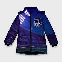 Зимняя куртка для девочки Everton ночное поле