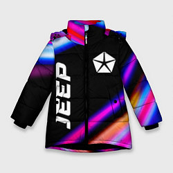 Зимняя куртка для девочки Jeep speed lights