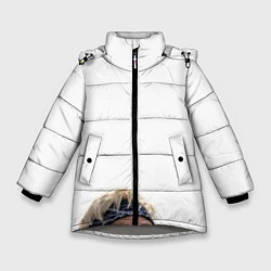 Куртка зимняя для девочки Im Kenough, цвет: 3D-светло-серый