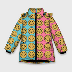 Зимняя куртка для девочки Smiley