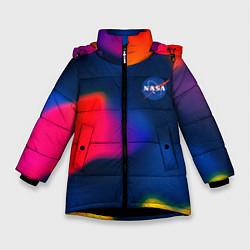 Зимняя куртка для девочки Nasa gradient sportcolor