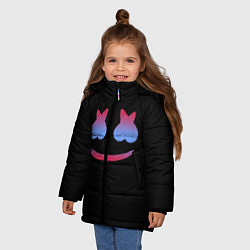 Куртка зимняя для девочки Маршмеллоу Christopher, цвет: 3D-светло-серый — фото 2