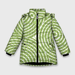 Куртка зимняя для девочки Вертеп light, цвет: 3D-черный