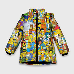 Зимняя куртка для девочки Simpsons Stories