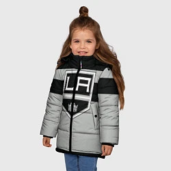 Куртка зимняя для девочки Los Angeles Kings, цвет: 3D-черный — фото 2