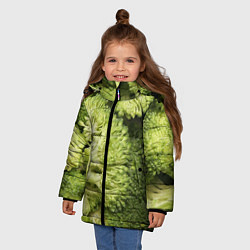 Куртка зимняя для девочки Брокколи, цвет: 3D-красный — фото 2