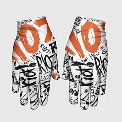 Перчатки Paramore: Riot, цвет: 3D-принт