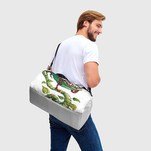 Спортивная сумка Plants vs zombies / 3D-принт – фото 3