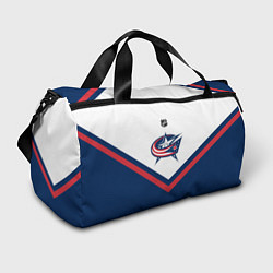 Сумки спортивные NHL: Columbus Blue Jackets, цвет: 3D-принт