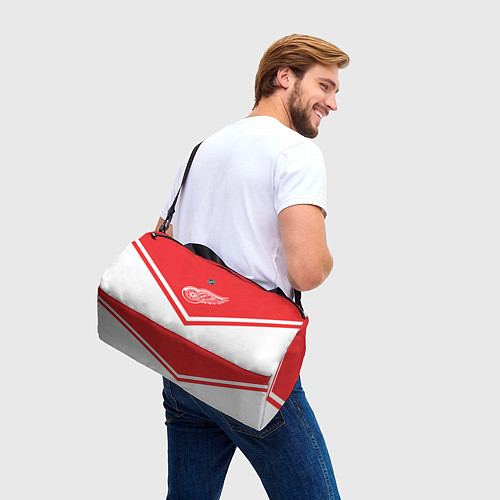 Спортивная сумка NHL: Detroit Red Wings / 3D-принт – фото 3