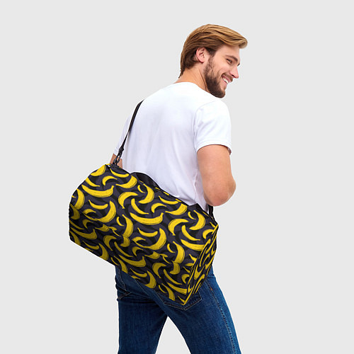 Спортивная сумка Бананы / 3D-принт – фото 3
