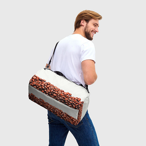 Спортивная сумка Coffee / 3D-принт – фото 3