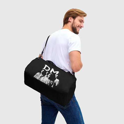 Спортивная сумка Depeche mode: black / 3D-принт – фото 3
